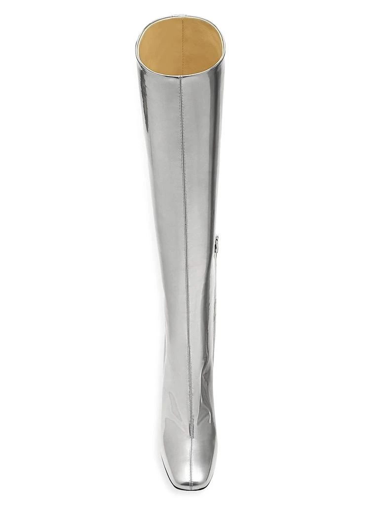 Bottega Veneta Metallic Leather Tall Boots 5