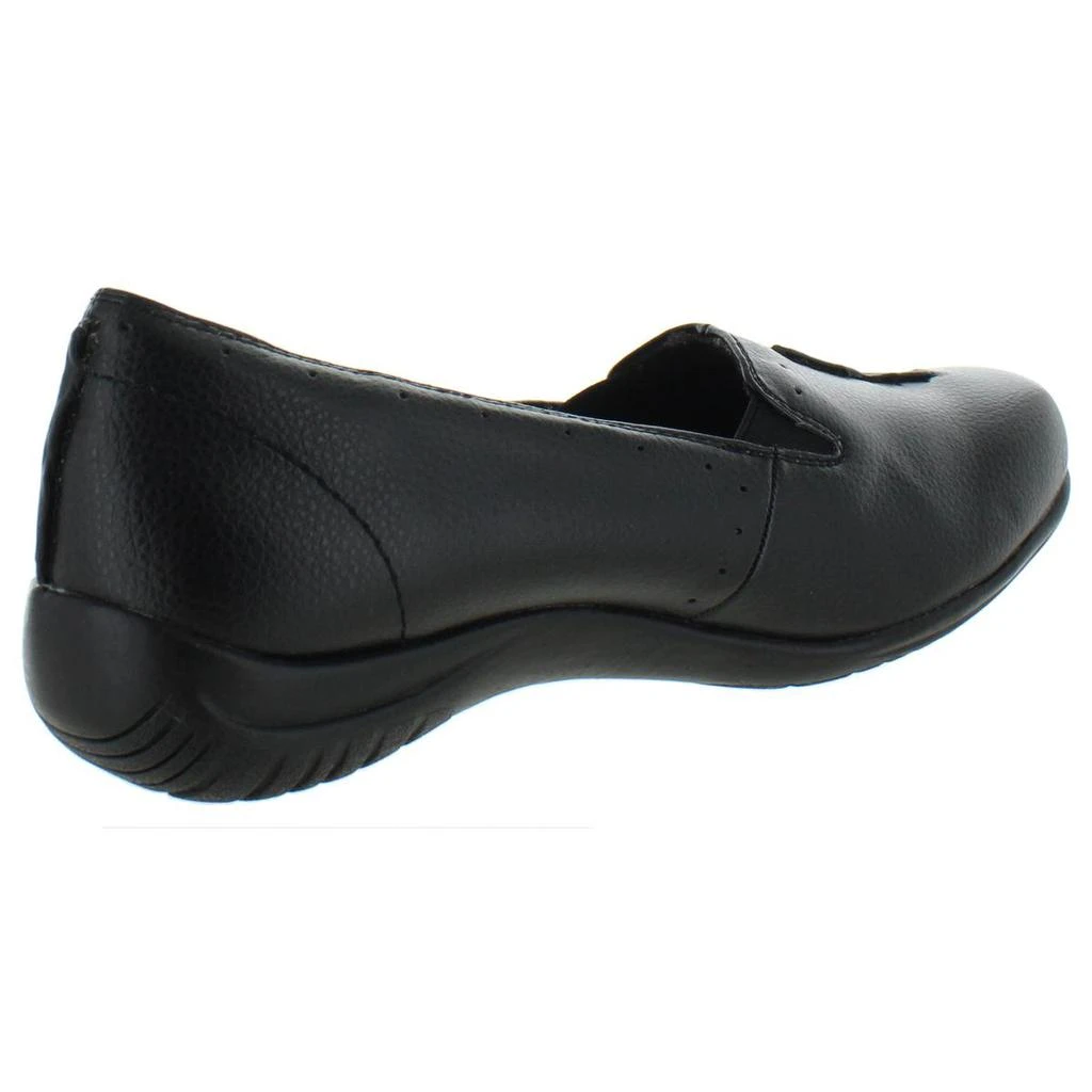 Easy Street Purpose Womens Faux Leather Square Toe Loafers 3