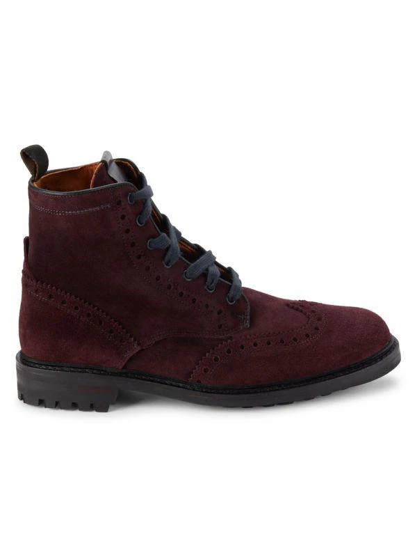 Allen Edmonds Chapman Wingtip Suede Oxford Boots 1