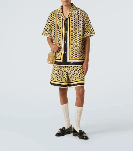 Valentino Printed cotton poplin shorts 2