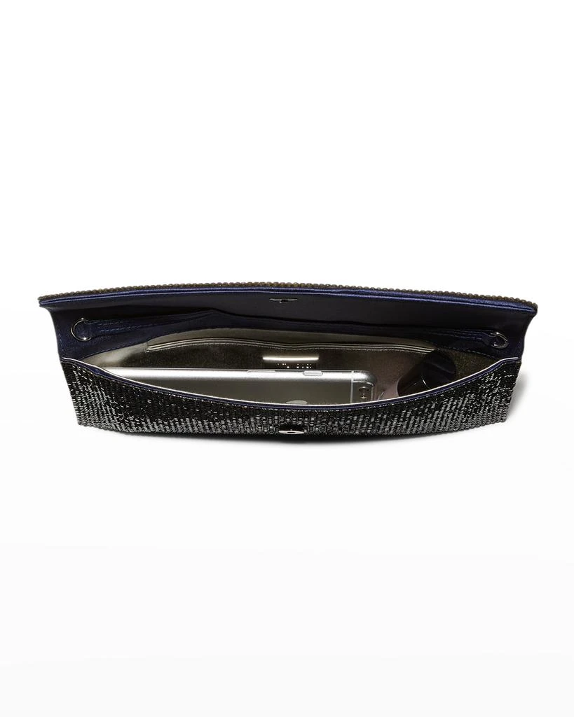 Judith Leiber Envelope Beaded Clutch Bag 7