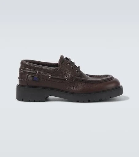 Burberry Leather boat shoes 1