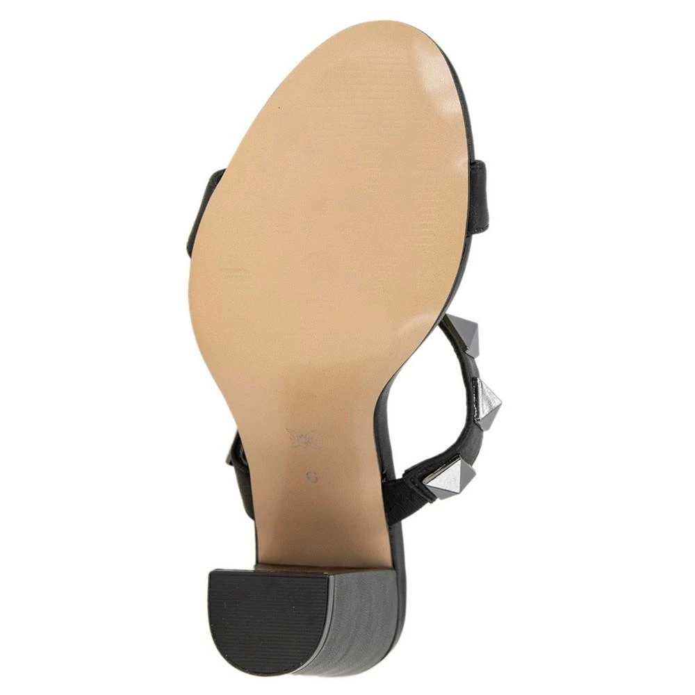 BCBGeneration Women's Borani Mule - Gold Studs With Padded Footbed & Block Heel