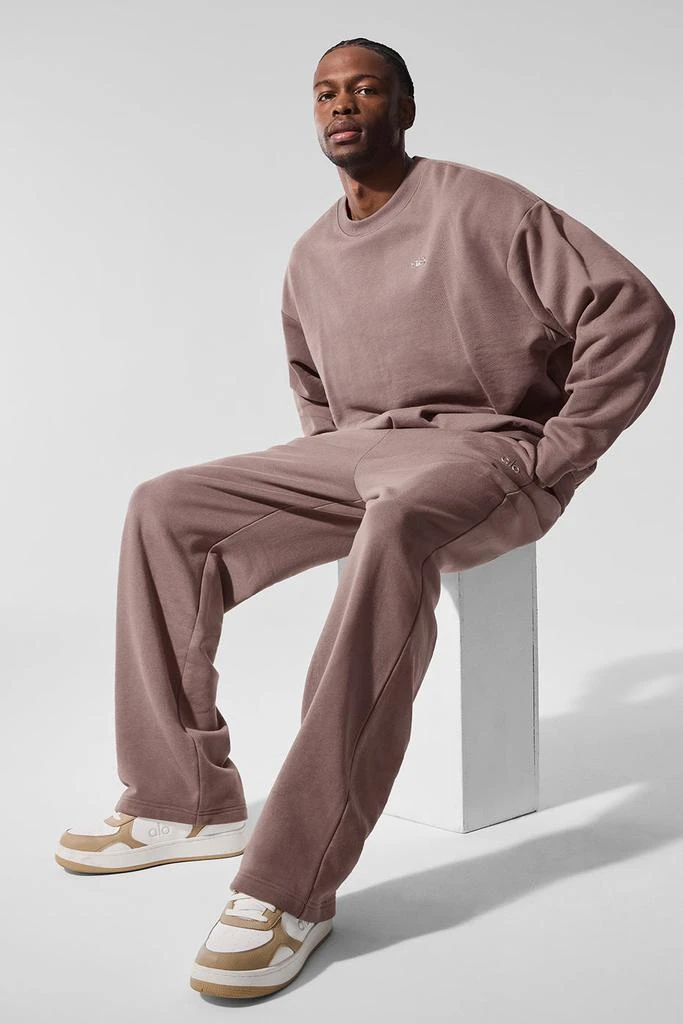 Alo Accolade Straight Leg Sweatpant - Mushroom 4