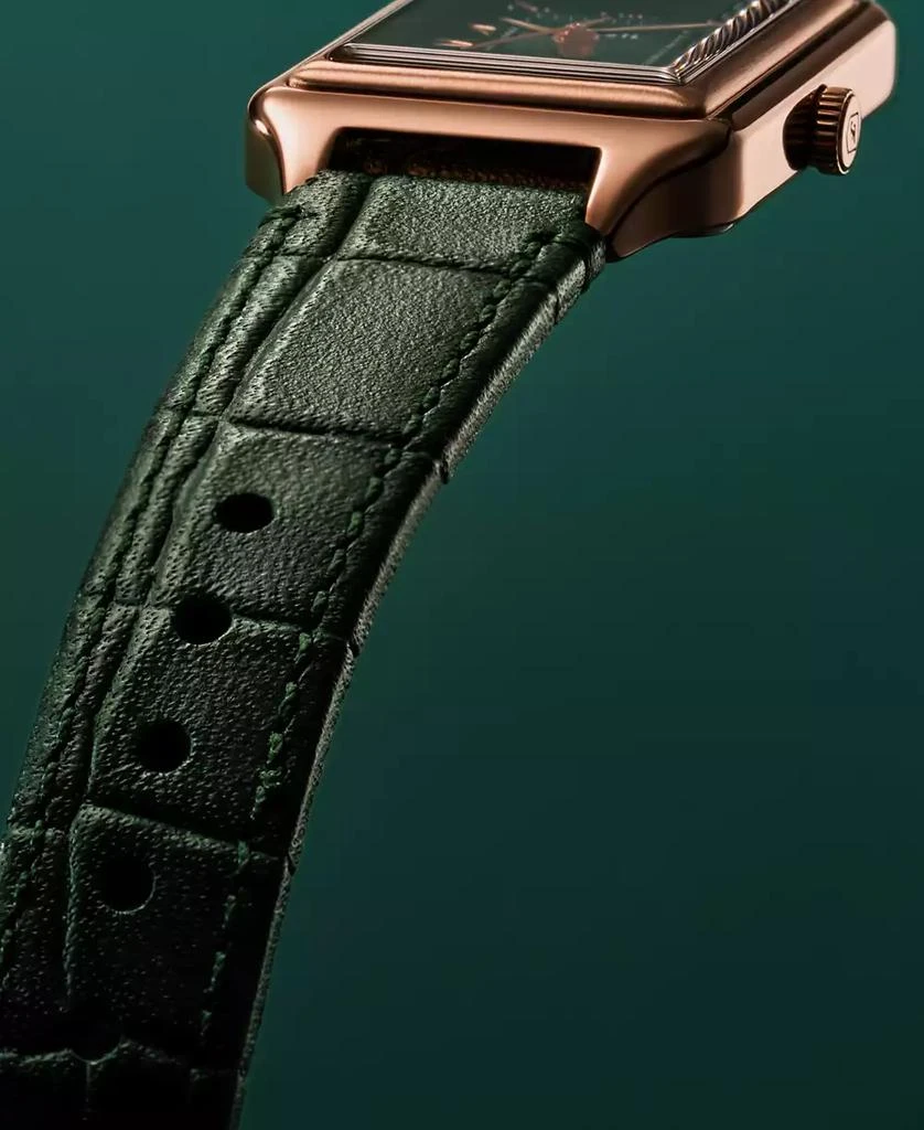 Fossil Women's Quartz Green Croco Watch 23mm 4