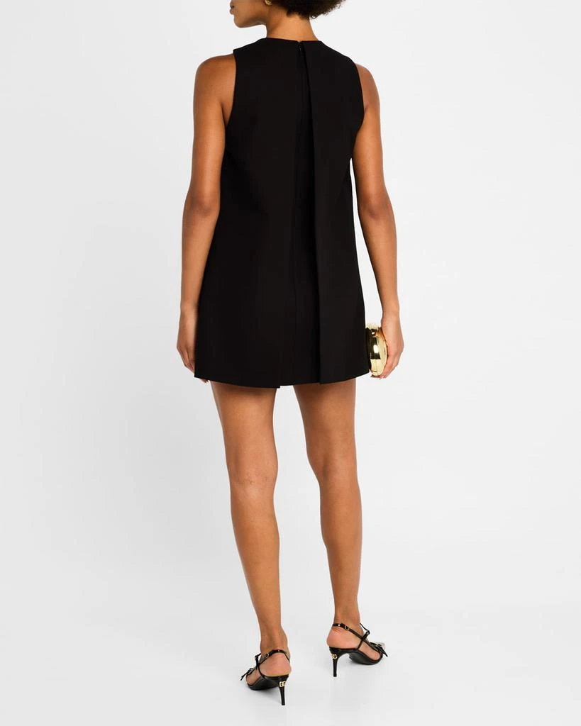 Brandon Maxwell Cory Split-Front Tiered Mini Dress 3
