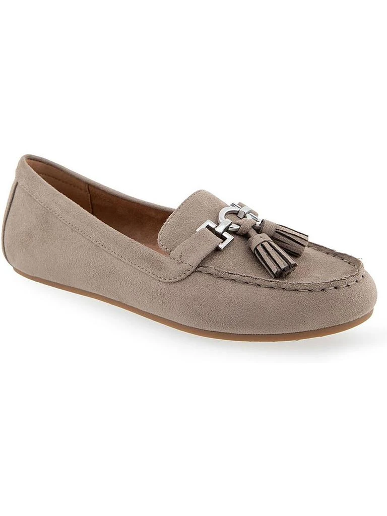 Aerosoles Deanna Womens Faux Leather Driving Moccasins Tassel Loafers 9