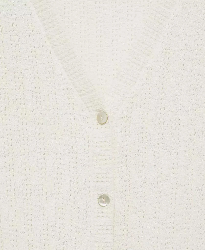 Mango Women's Crochet Knitted Vest 4