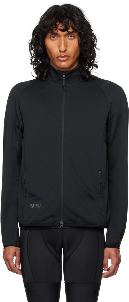 Rapha Black Insulated Long Sleeve Jersey Jacket