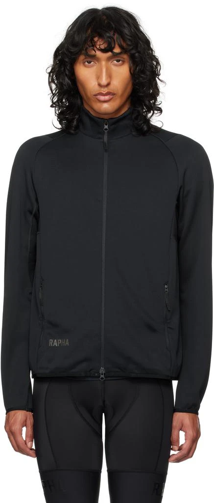 Rapha Black Insulated Long Sleeve Jersey Jacket 1