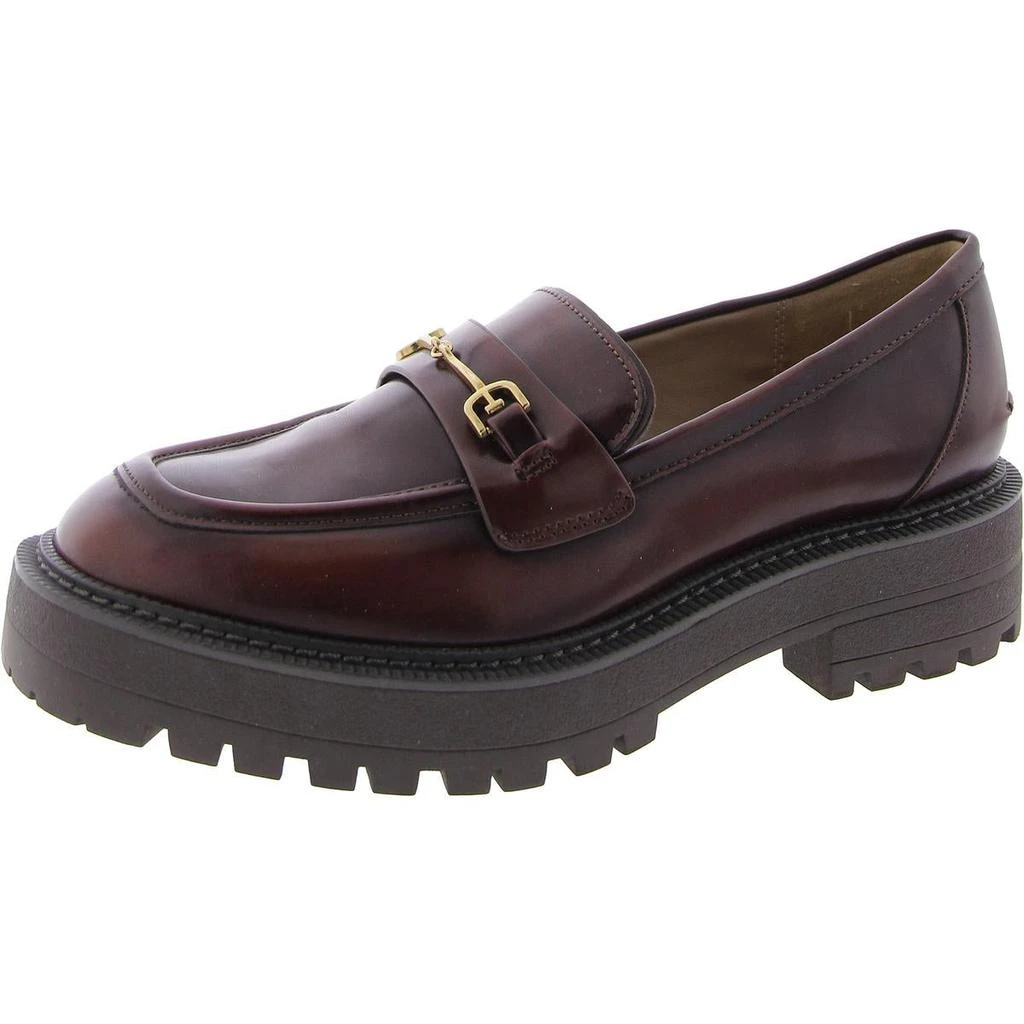 Sam Edelman Laurs Womens Leather Lug Sole Loafers 9