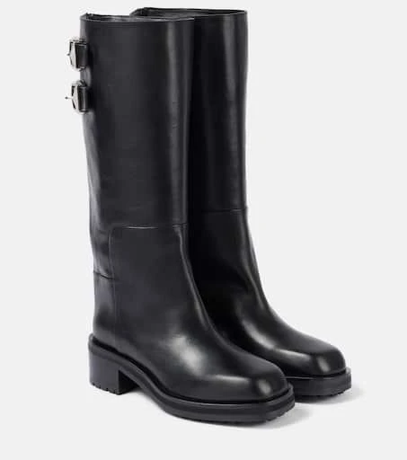 Jimmy Choo Brooklyn 50 leather knee-high boots 1