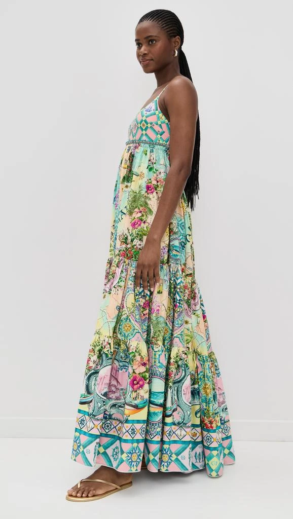 Camilla Long Dress with Jersey Bodice 3