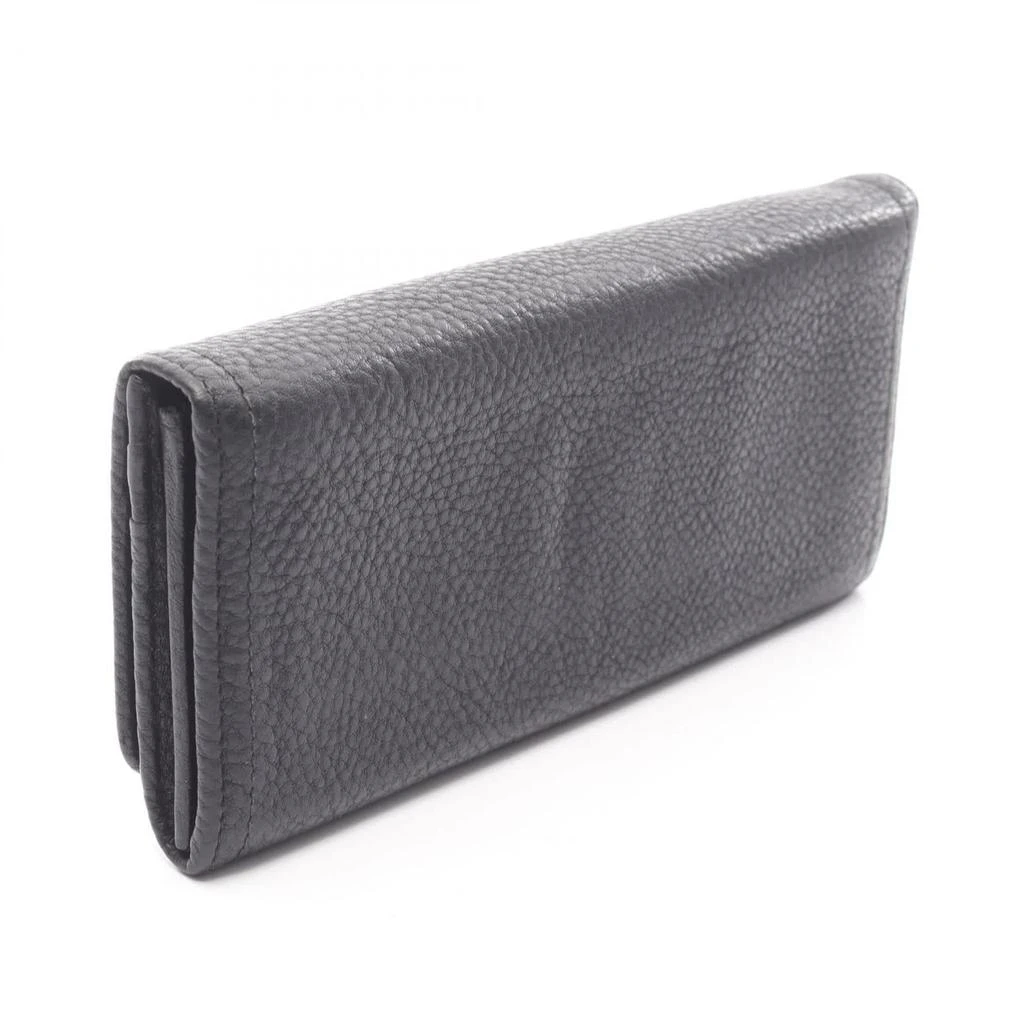 Prada Leather Long Wallet (Bi-Fold) (Pre-Owned) 2