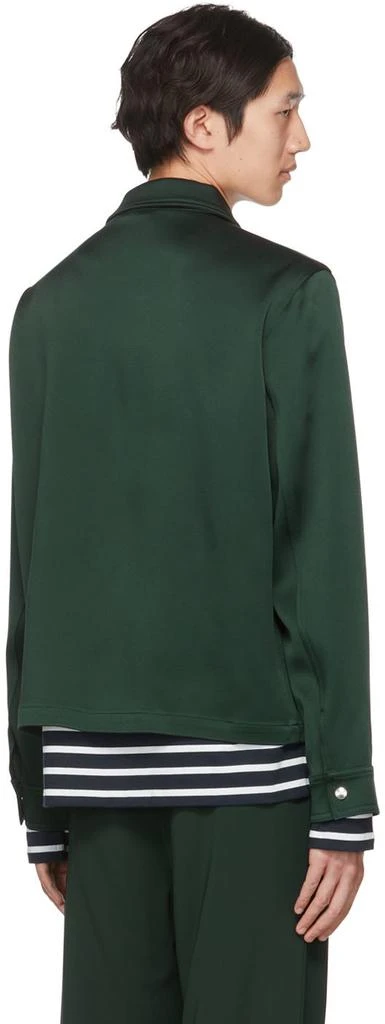AMI SSENSE Exclusive Green Ami De Cœur Jacket 3