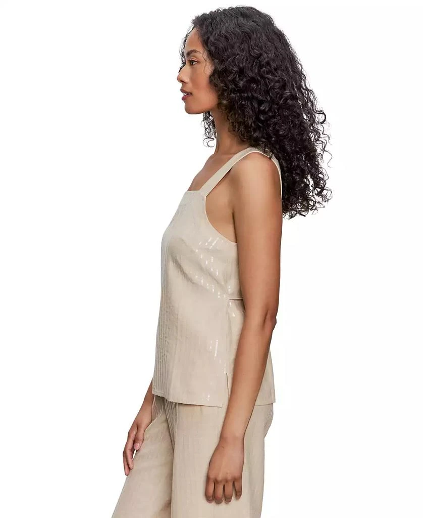 Sanctuary Women's Desert Square-Neck Sleeveless Sequin Top 5
