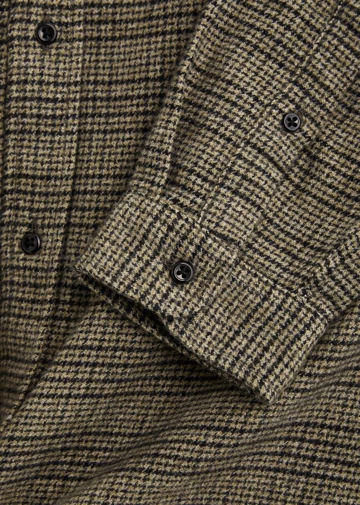 Oliver Spencer Brook checked flannel shirt 5