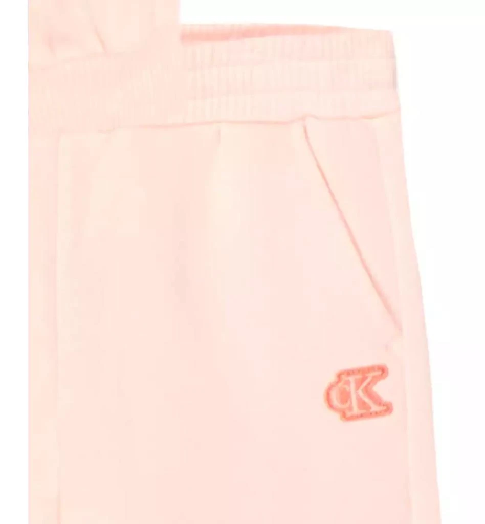 Calvin Klein Girls 2T-6X 2-Piece Fleece Hoodie and Pants Set 4