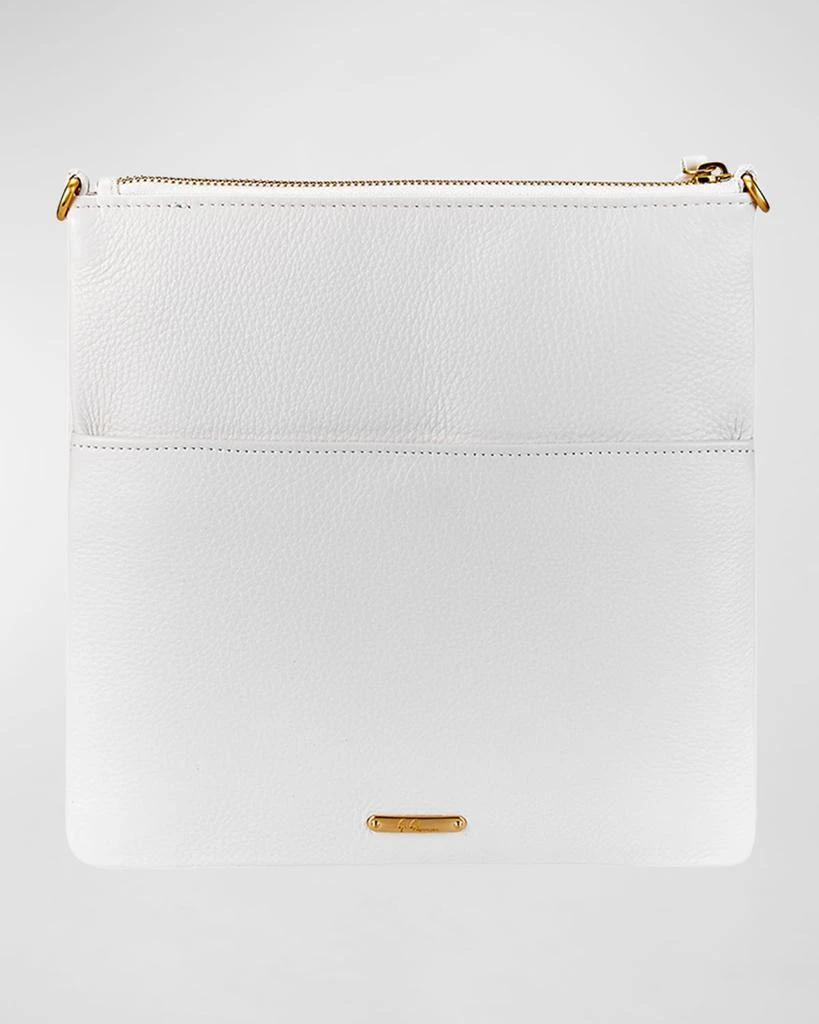Gigi New York Kit Zip Pebble Leather Crossbody Bag 3