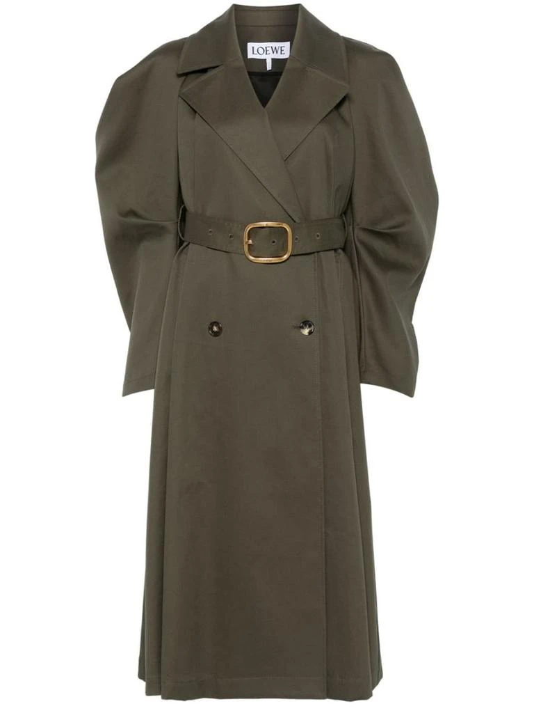 Loewe Loewe Cotton Trench Coat 1
