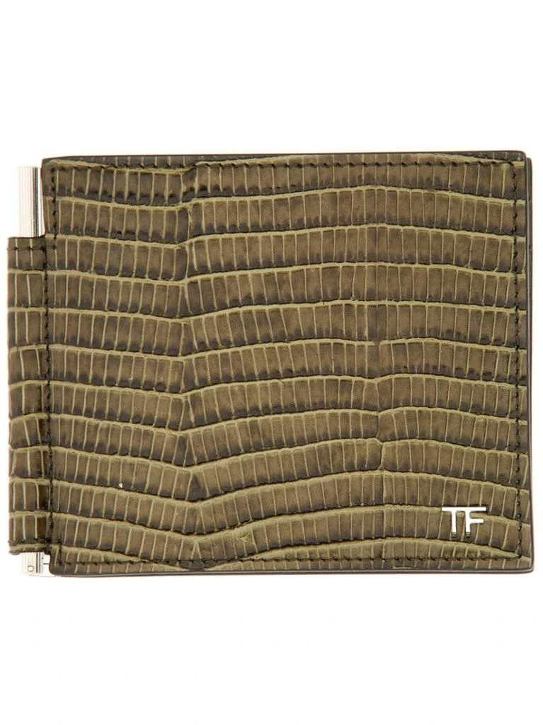 Tom Ford Small Leather Money Clip Wallet 1