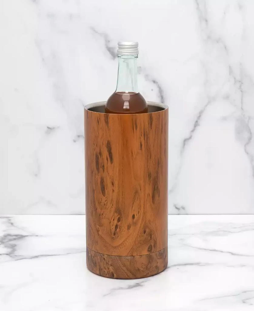 Cambridge Silversmiths Wood Decal Insulated Wine Chiller 5