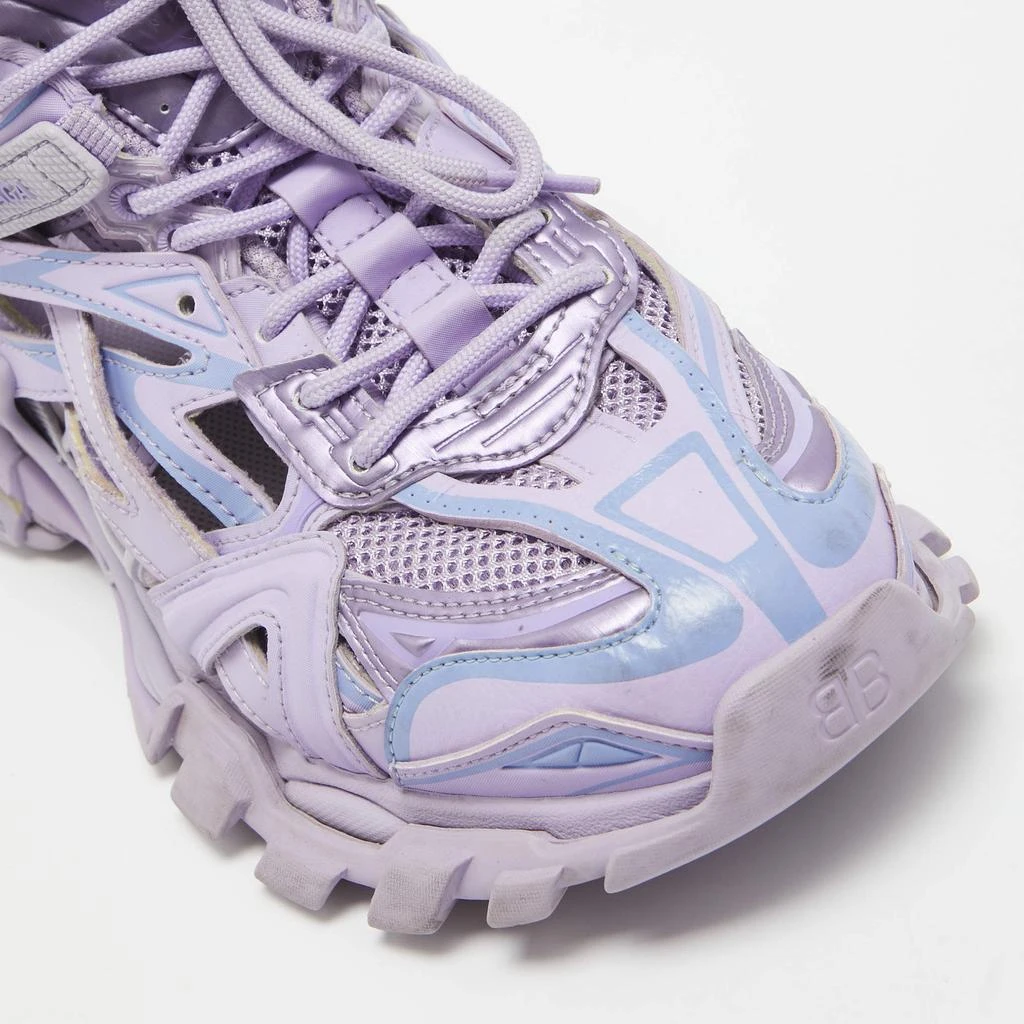 Balenciaga Balenciaga Purple Leather and Mesh Track 2 Sneakers Size 41 7