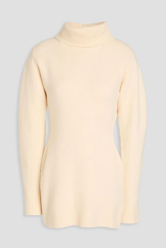 Jil Sander Cutout wool turtleneck sweater 1
