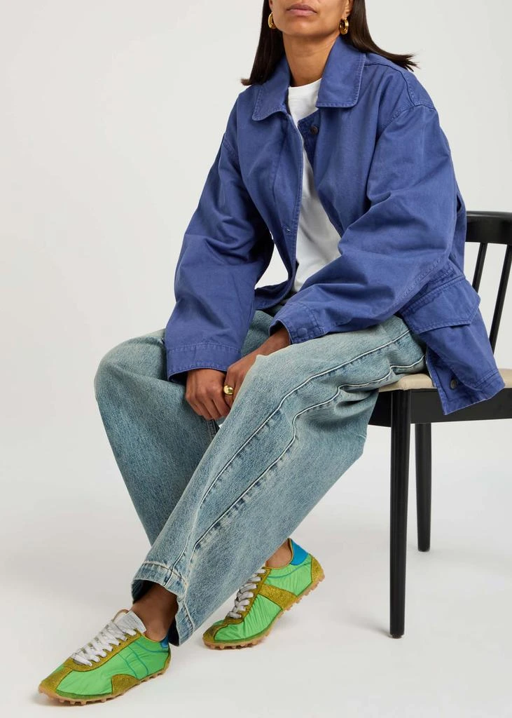 MAISON MARGIELA Sprinters distressed nylon sneakers 5