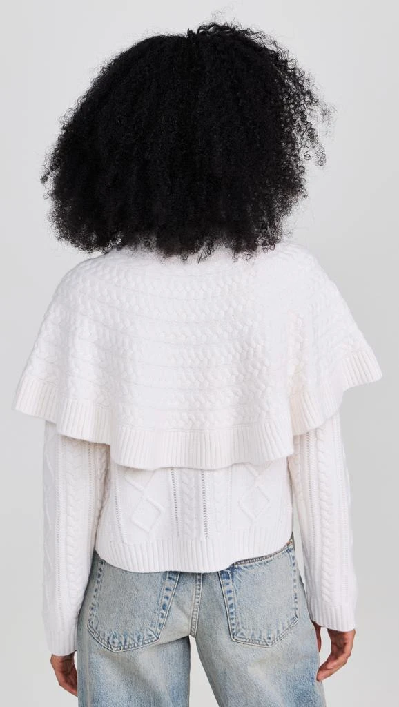 Sea Caleb Cable Knit Tie Front Cardigan 2