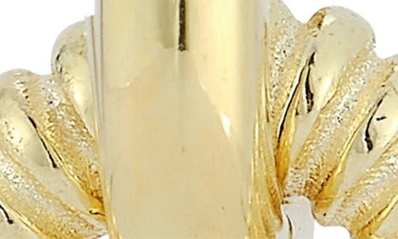 Sphera Milano Scalloped Link Drop Earrings 2