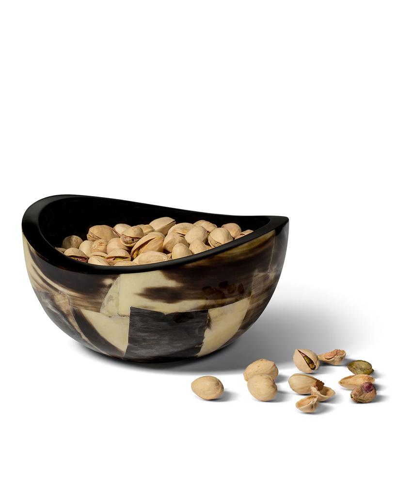 LADORADA Horn Veneer Accent Bowl