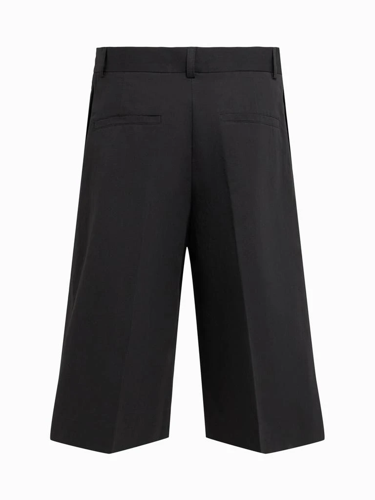 Totême Tailored Organic Cotton Blend Shorts 1