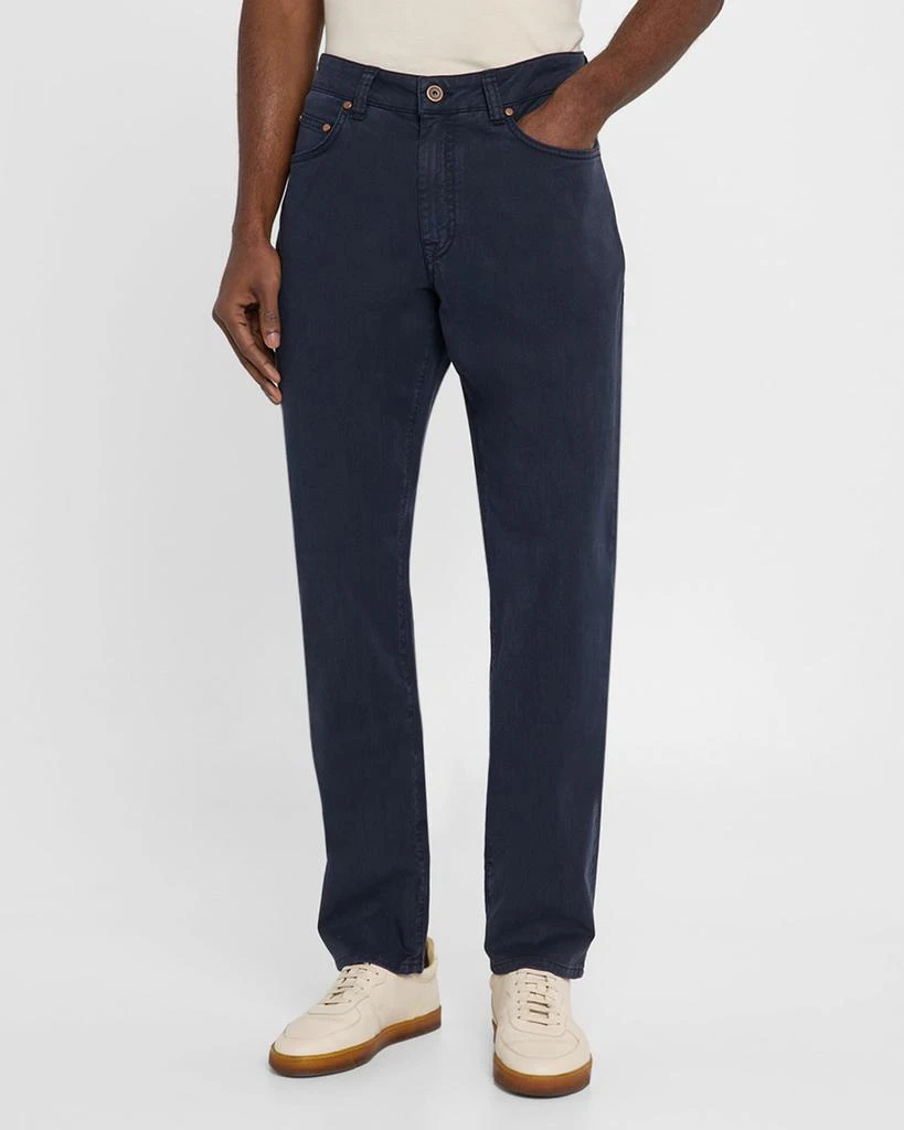 BOGLIOLI Men's Five-Pocket Twill Pants 4