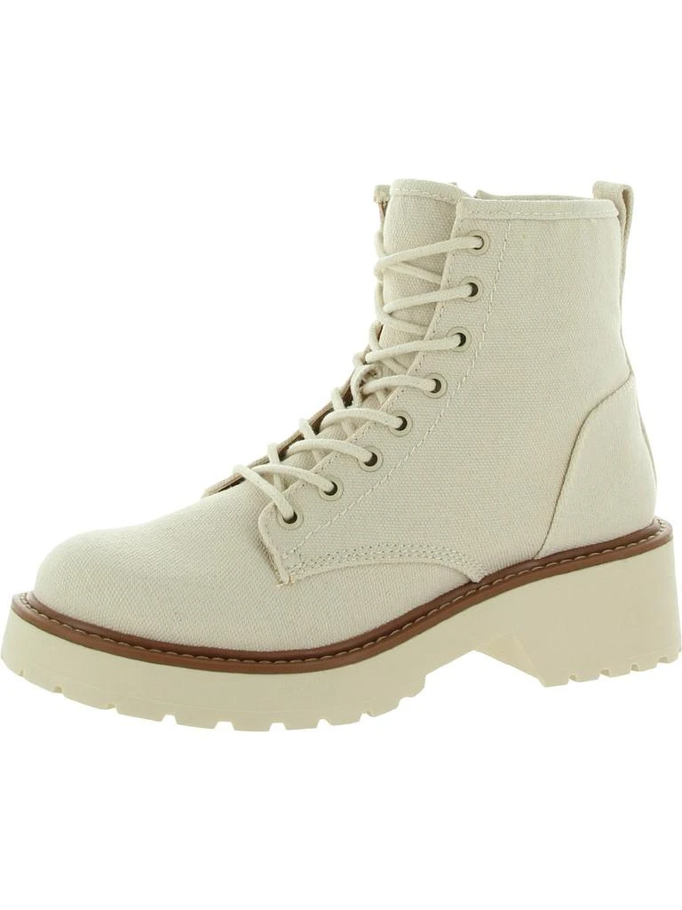 Madden Girl Carra Womens Rhinestone Lug Sole Ankle Boots 10