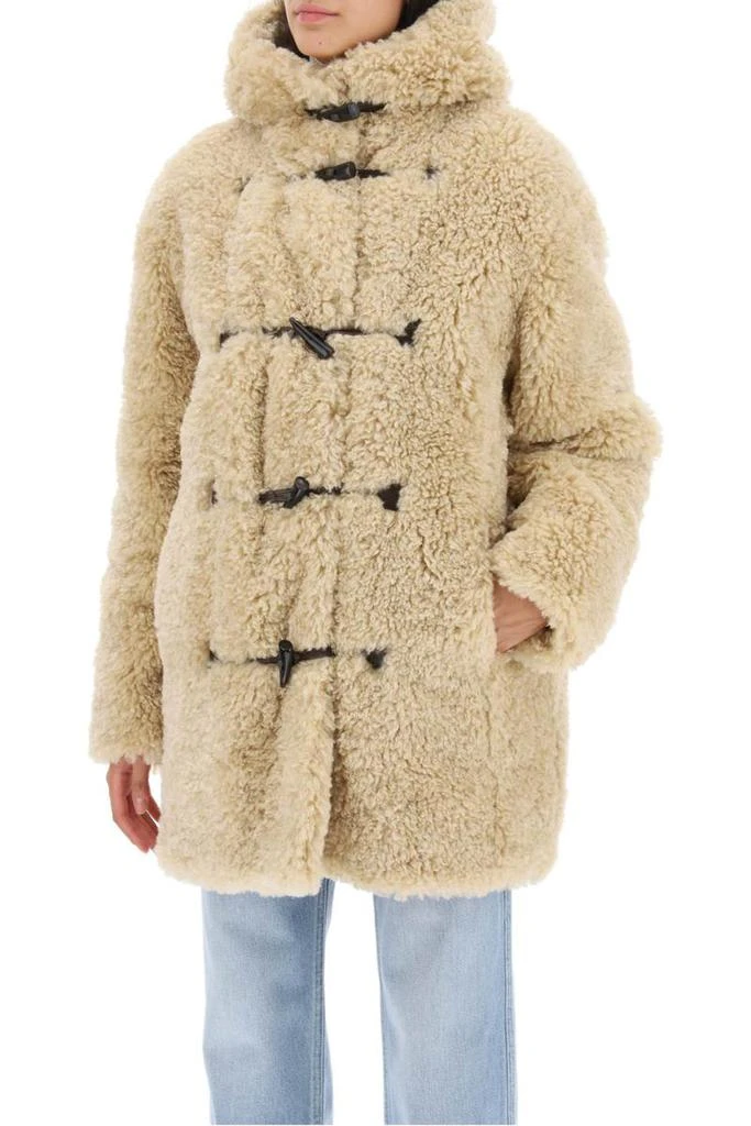 Isabel Marant Étoile Isabel marant etoile florene eco-shearling midi coat 4