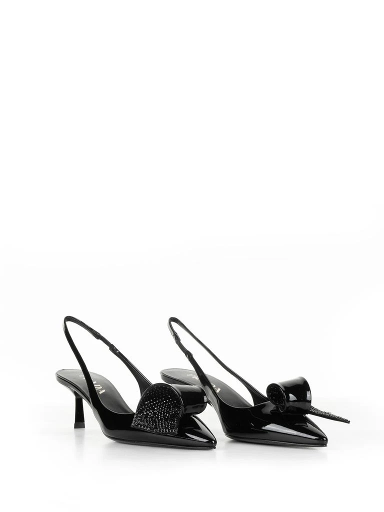 Prada PATENT LEATHER SLINGBACK PUMPS 2