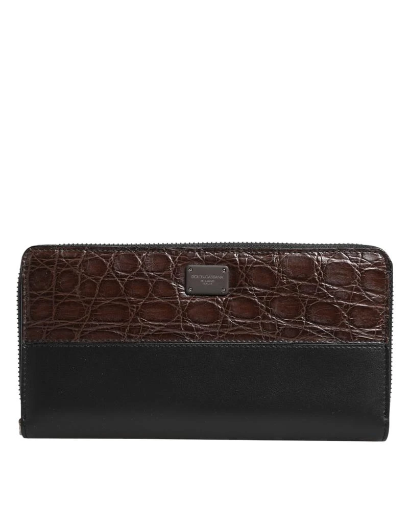Dolce & Gabbana Exotic Leather Men Continental Clutch Men's Wallet