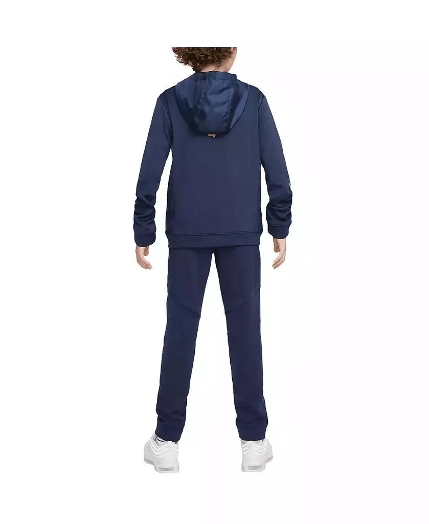 Nike Big Boys and Girls Navy Paris Saint-Germain Woven Track Suit 2