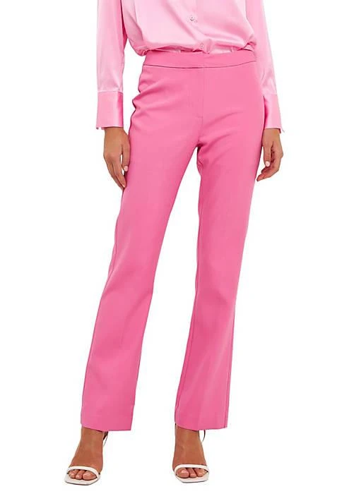 Endless Rose Rose Full Length Low Rise Pants 3