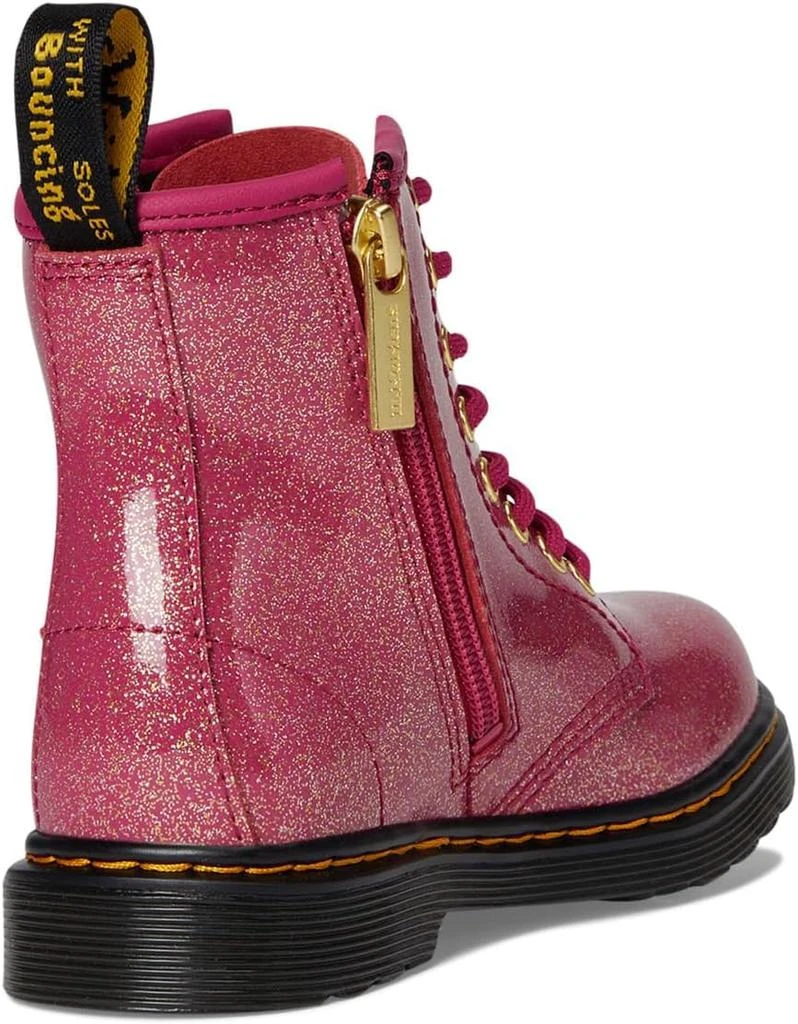 Dr. Martens Dr. Martens Unisex Kids 1460 Lace Up Boot (Toddler/Little Kid/Big Kid) Fuchsia/Silver/Gold Glitter 3 Little Kid Medium 5