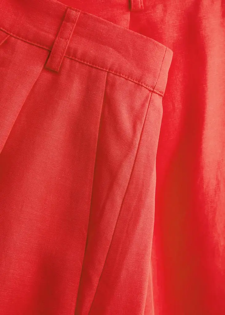 BIRD & KNOLL Valentina woven shorts 5