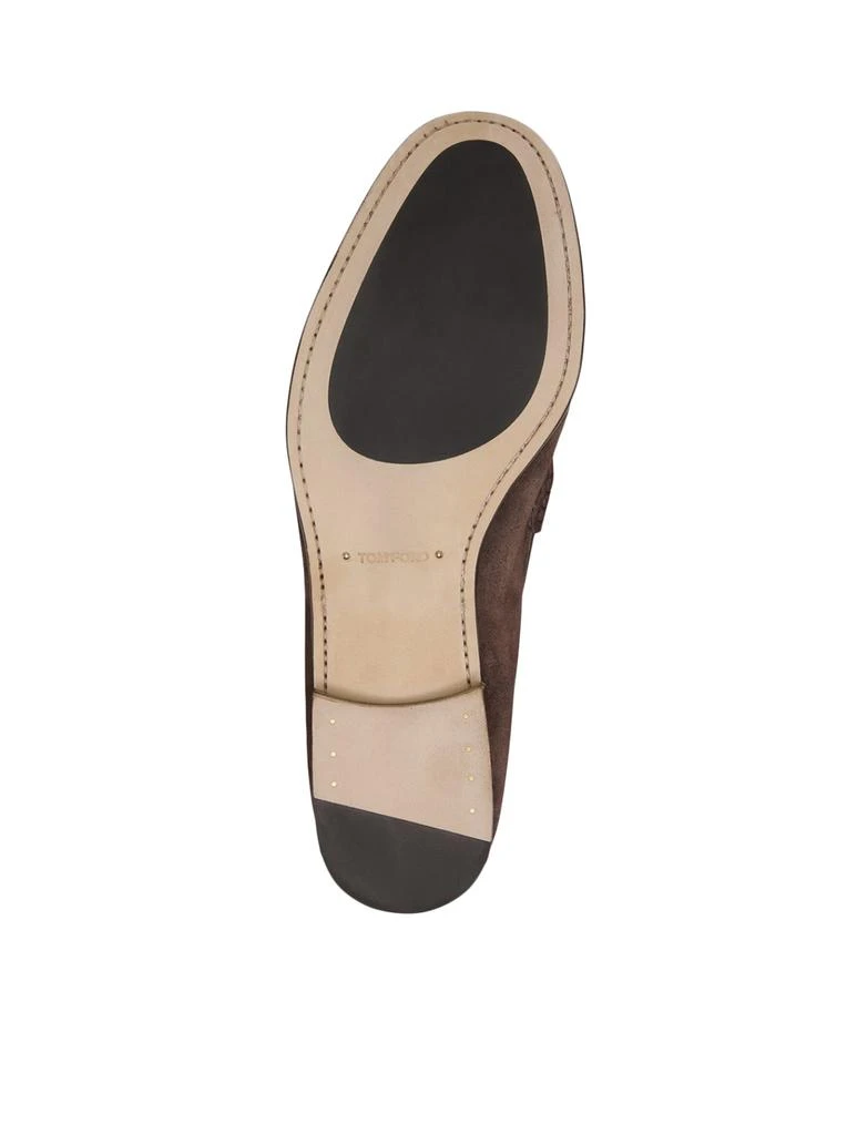 Tom Ford SUEDE TWISTED BAND RIPLEY LOAFER 5