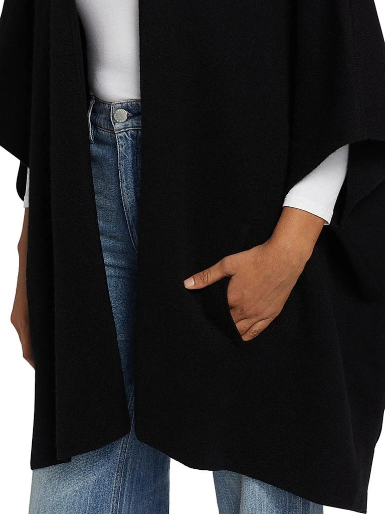 Sofia Cashmere Cashmere Double-Knit Cape 6