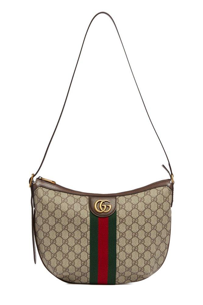 Gucci Gucci Web Detailed Ophidia Medium Shoulder Bag