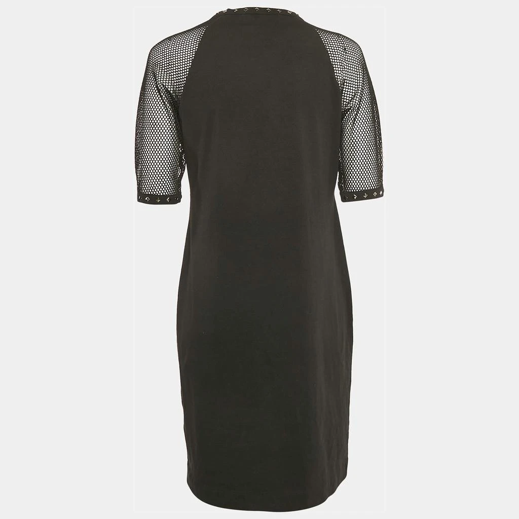 love moschino black dress Chic Blue Cotton Love Moschino Dress – Lalligurans LLC main image 1