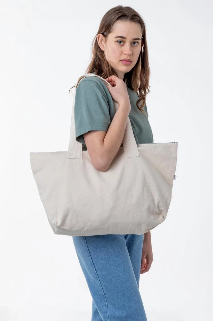 Los Angeles Apparel BD06 - Carry All Zip Tote 9