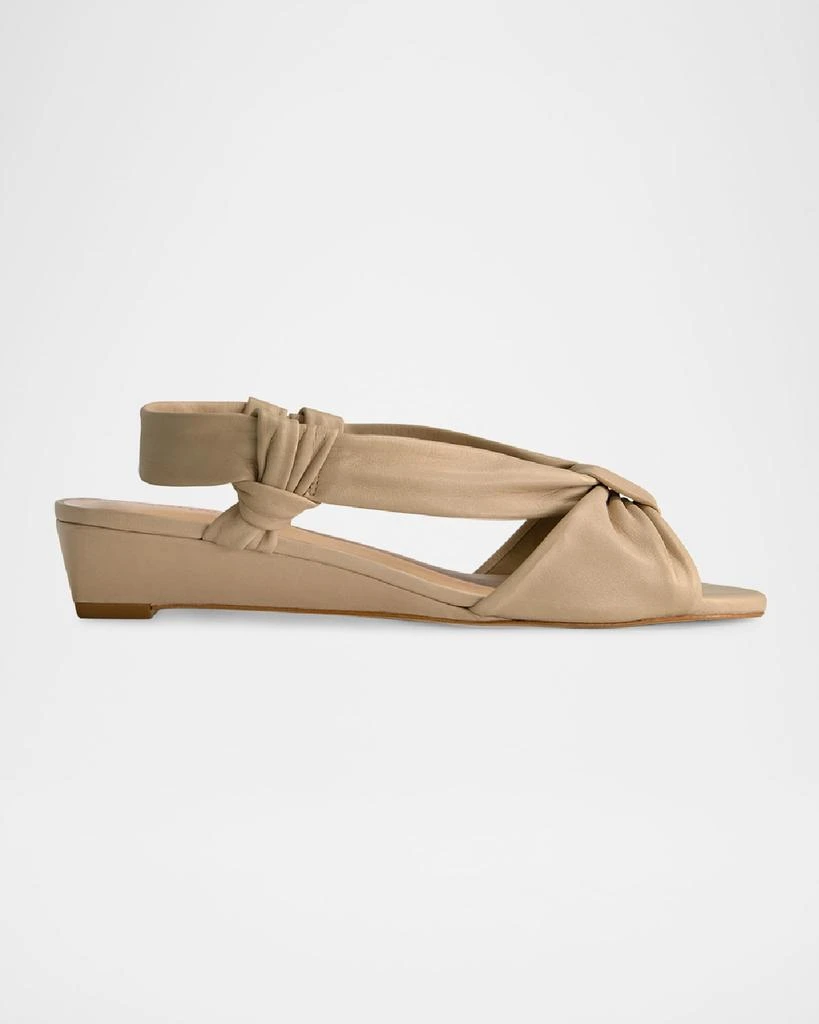 Bernardo Winifred Soft Leather Wedge Sandals 1