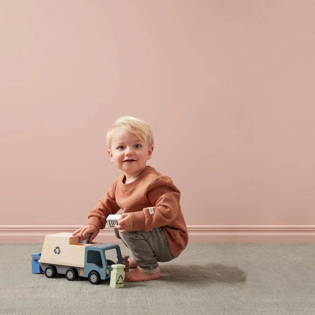 Kids Concept Kids Concept Garbage Truck - Grey 9