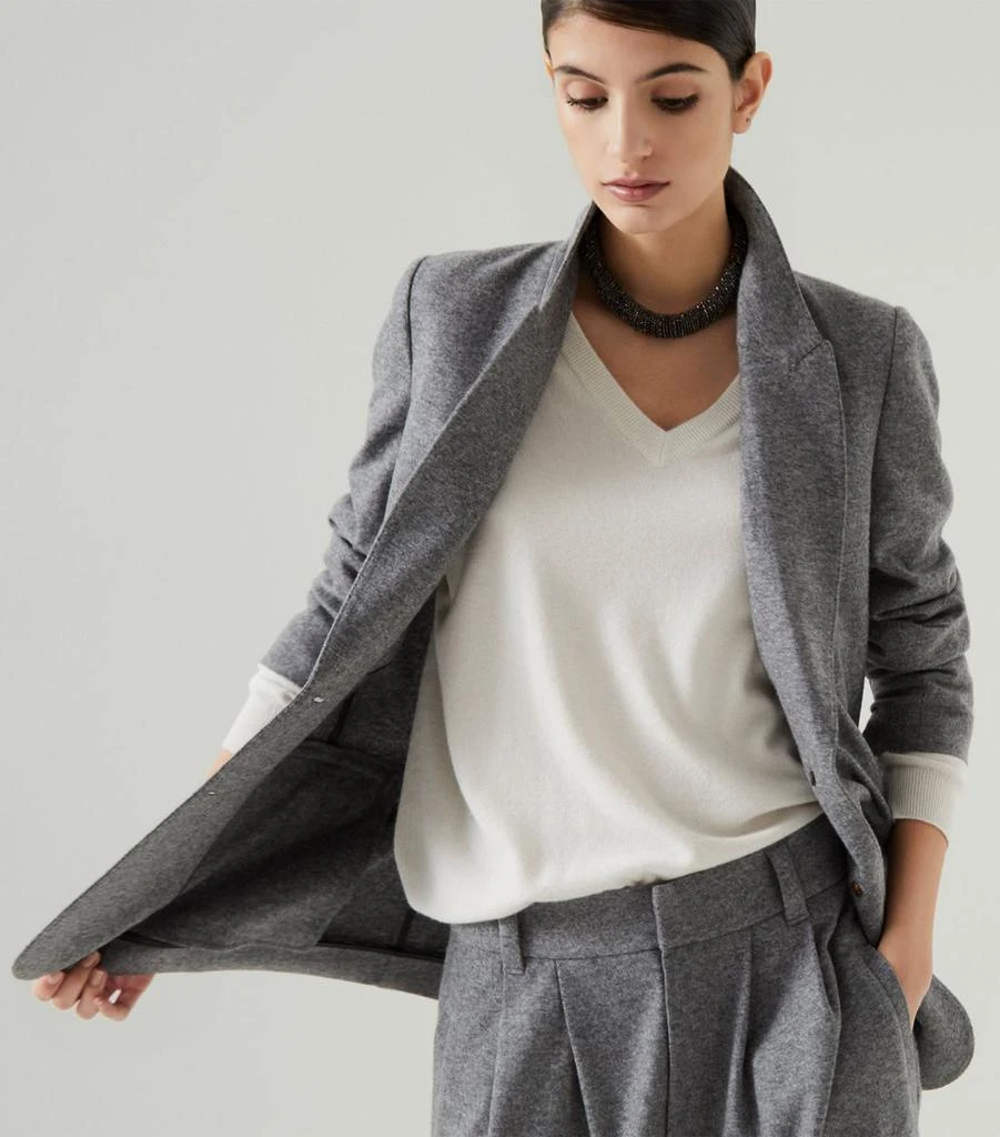 Brunello Cucinelli Cashmere Unstructured Blazer 6